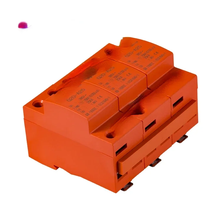 Класс I 25 ка 280 В переменного тока 3P защита от перенапряжения и вспышки