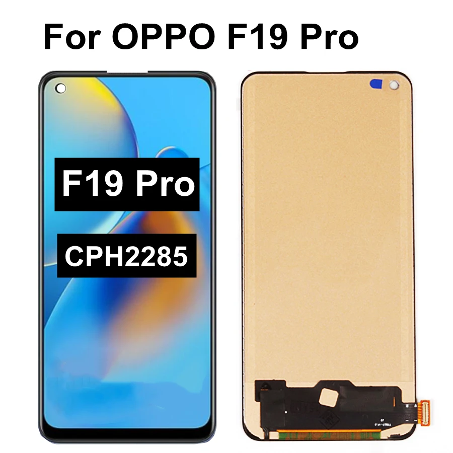 

6.43" TFT For Oppo F19 Pro LCD Display with Touch Panel Glass Screen Digitizer Assemby for OPPO F19 Pro CPH2285 lcd