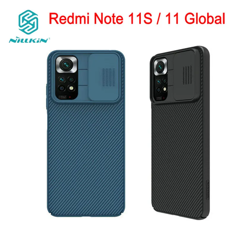 

Redmi Note 11 6.43INCH 2022 Case Original NILLKIN CamShield Slide Camera Protect Lens Privacy Cover For Xiaomi Redmi Note 11S