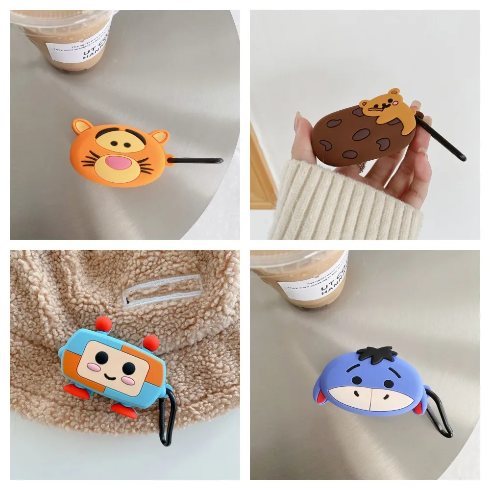 

Cute Cartoon Tiger Donkey Game Console Soft Silicone Earphone Cover for Huawei Freebuds SE Earphone Wireless Headphone Case Box