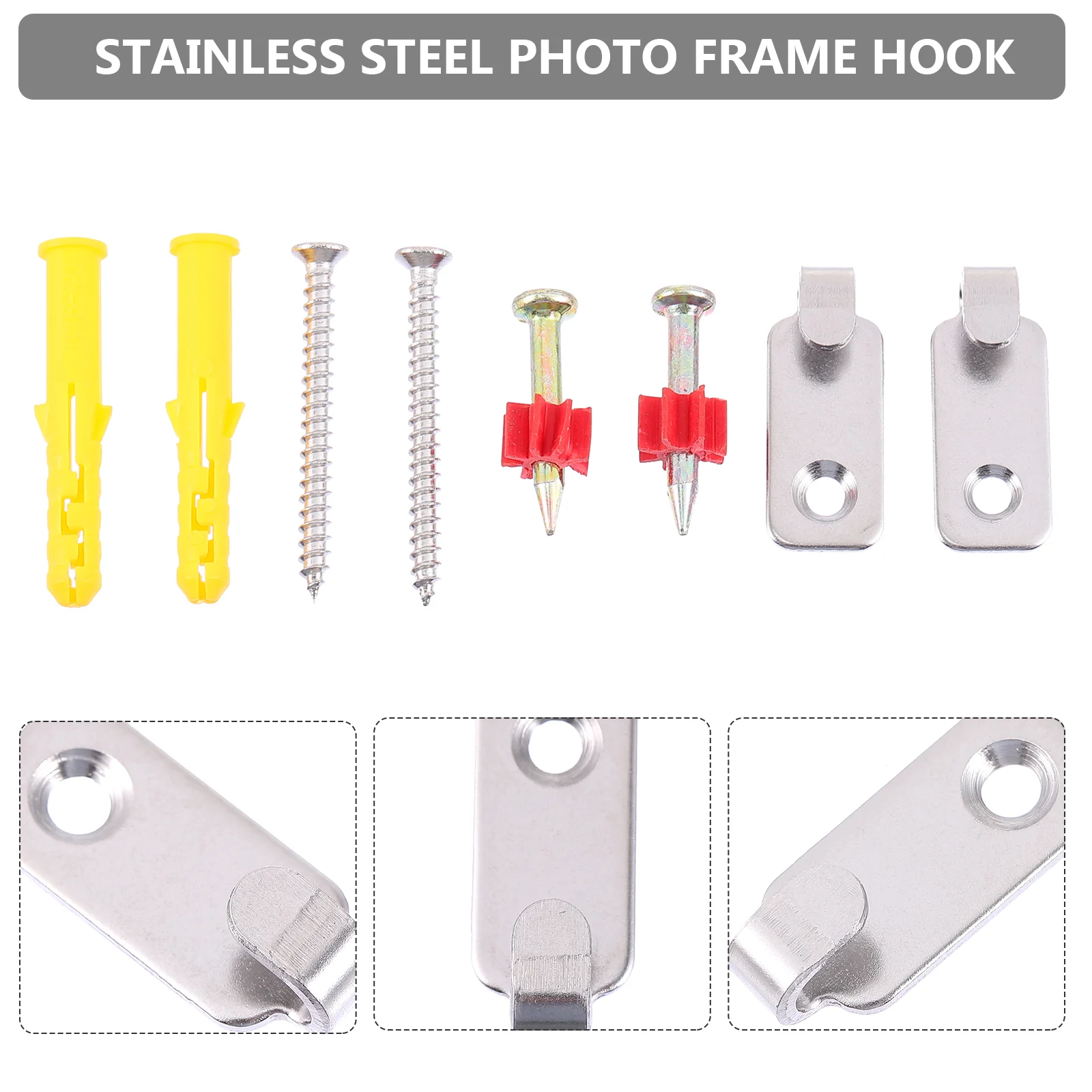 4 комплекта крючков для фоторамки красивые бытовые настенные крючки |