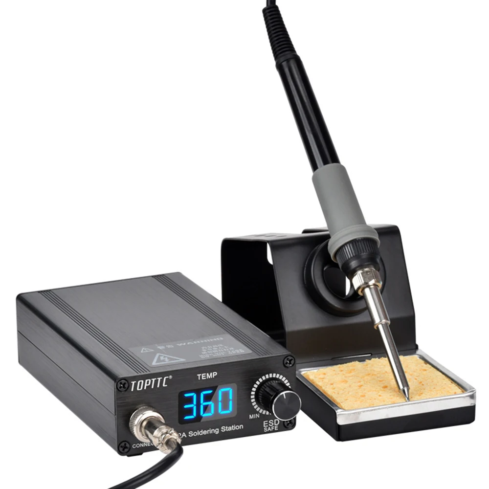 

T12 Digital Display Soldering Station Kit LCD Electric Soldering Irons High Power Welding DIY Tools Support Auto Sleep EU/US