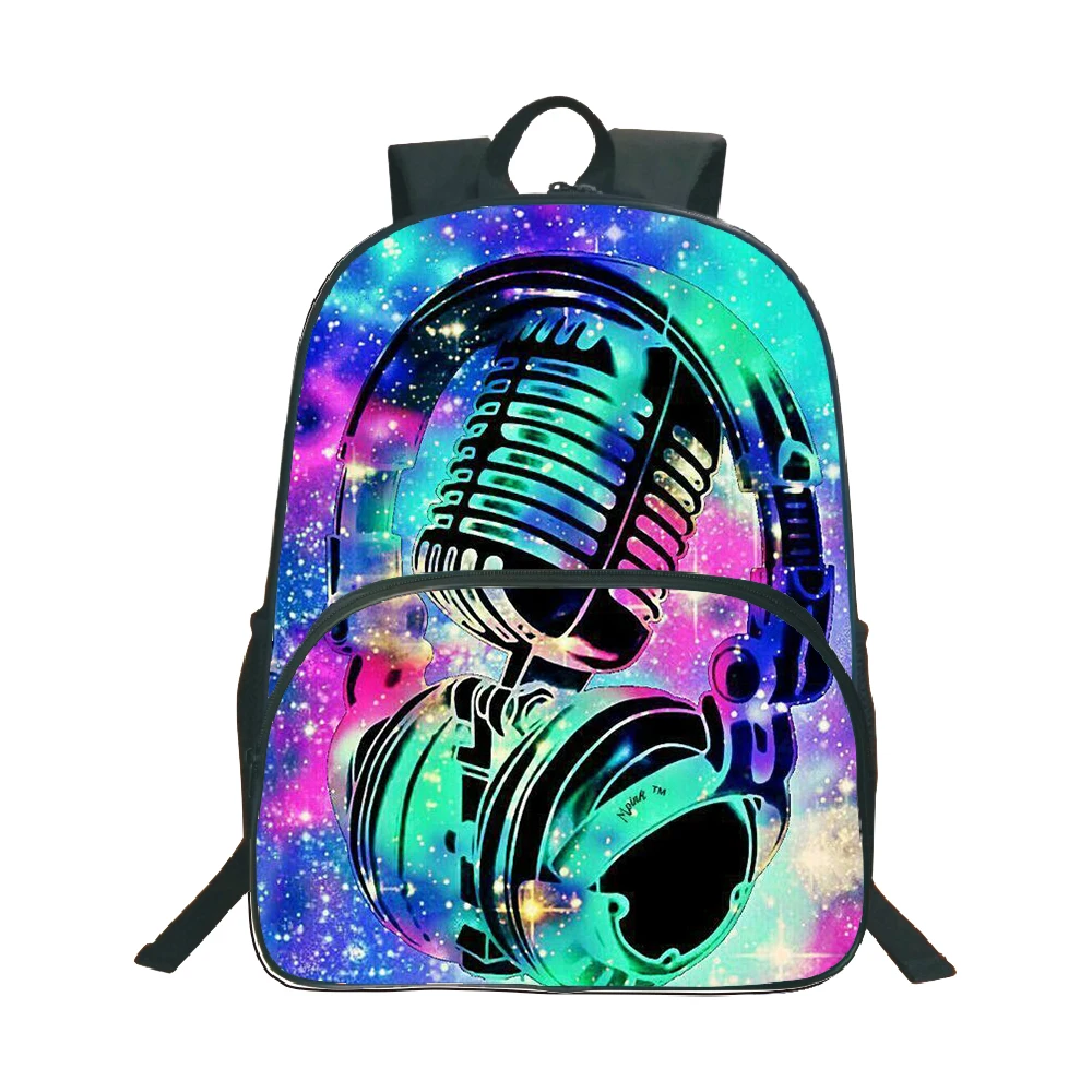 Music Note Mochila Hombre 3d Printing Harajuku Bolsa Feminina Student Teenagers School Backpack Real Lover Music Rucksack Women