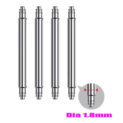 Пружинные стержни для ремешков из нержавеющей стали, 10 шт.