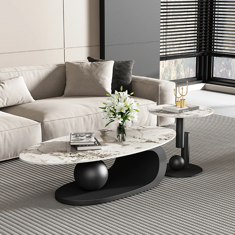 

Luxury Coffee Table Desk Sofa Floor Modern Hallway Accent Console Table Center Salon Hall Mesa Auxiliar Living Room Furniture