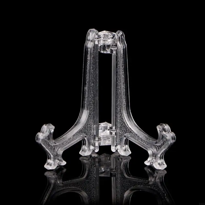 T8UC Mini Plastic Moin Display Conte Clear Small Card STOARGE HOLDER для монет Торговые карты Значок
