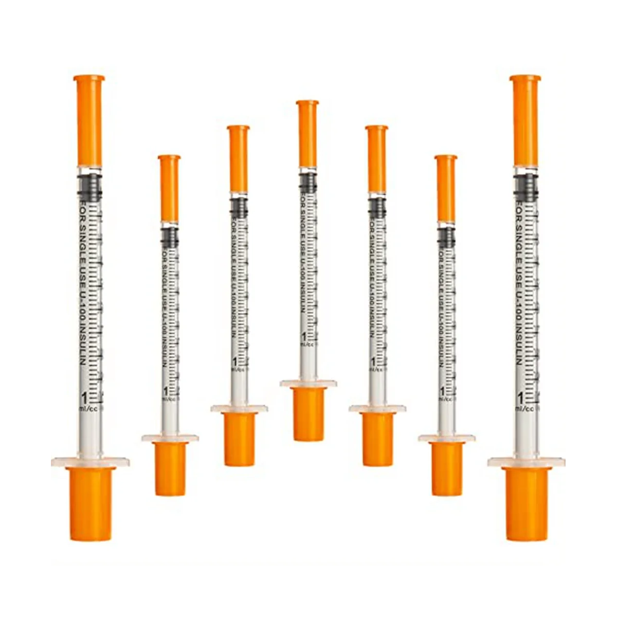

50Pcs/Pack 1ML Syringe with 30G (8Mm Long) Lab Supplies Individually Sealed Package
