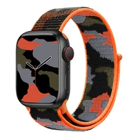 nylon loop strap for apple watch band 44mm 40mm 45mm 41mm 38mm 42mm accessories bracelet correa iwatch series 7 3 5 4 6 se 45 mm