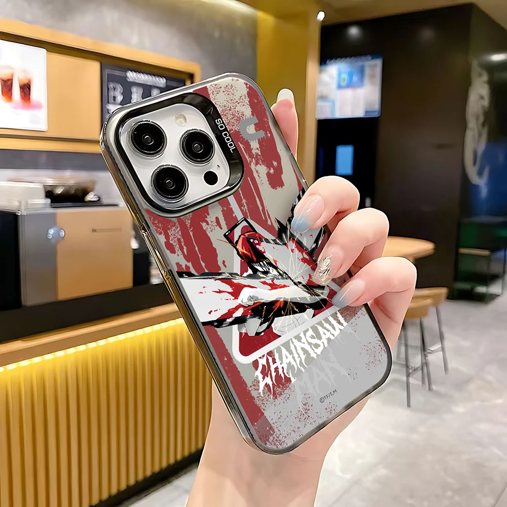 Ins Chainsaw Man Hot Ainme Phone Case for Infinix Note Zero 50 40 30 30i 20 20s 12 12i 11 Smart 9 8 7 6 Pro 4G 5G Back Cover