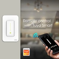 us wifi smart light dimmer switch smart lifetuya app compatible with alexa google home for voice controlno hub required