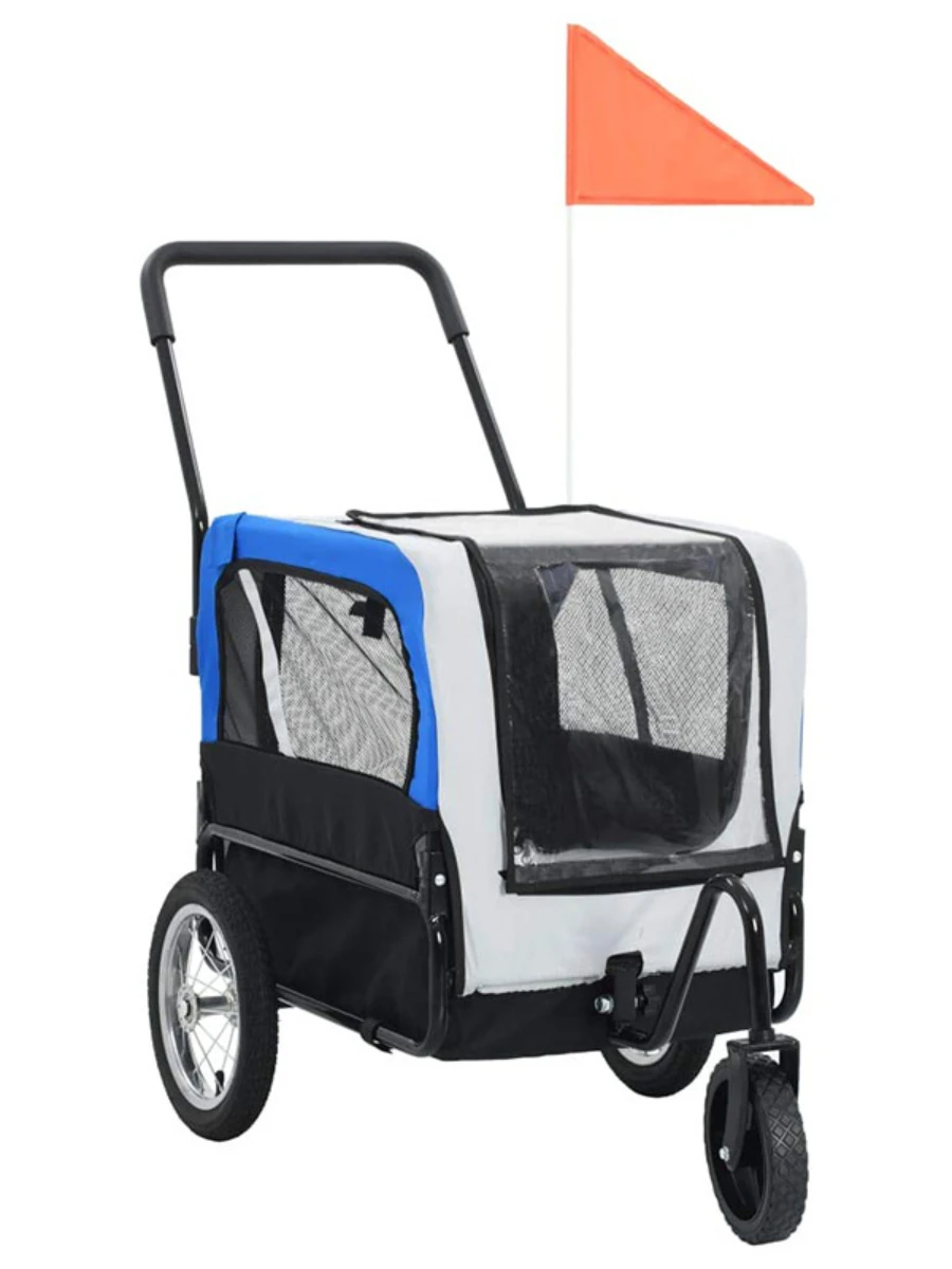 Велосипедный прицеп для собак тележка домашних животных переноска велосипеда с