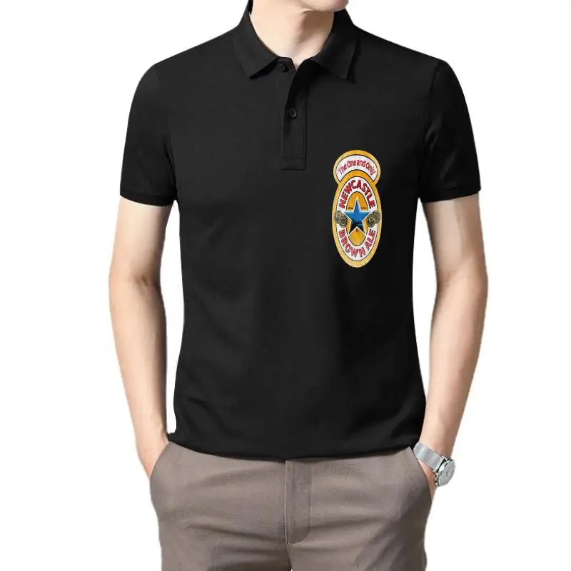

Golf wear men Newcastle Beer White - Ships Fast! High Quality! polo t shirt for men