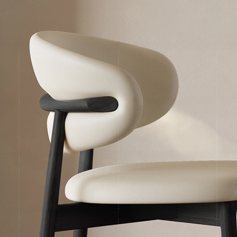 Скандинавский обеденный стул из твердой древесины эргономичный превосходный