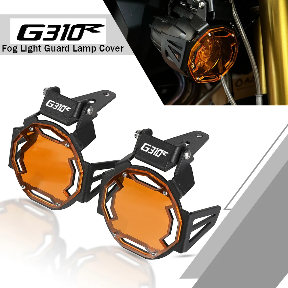 

G310R Motorcycle Flipable Fog Light Protector Guard Lamp Cover For BMW G 310GS 310R Fog Lamp Light Grill Grille G 310 GS G310 R