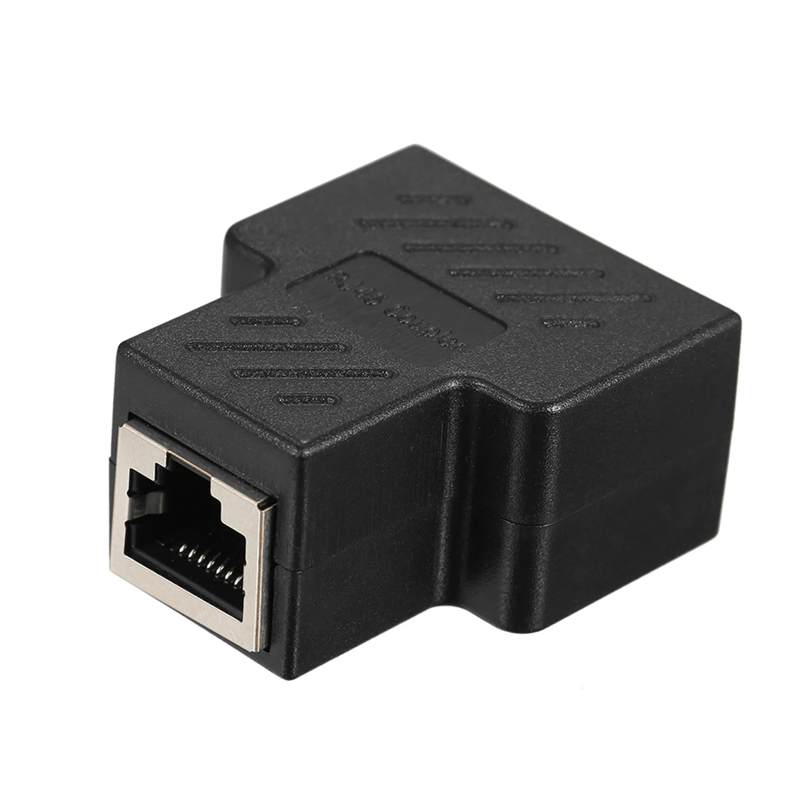 

RJ45 Splitter Adapter Connector 1 to 2 Female Ports for CAT 5/CAT 6/CAT 7 LAN Ethernet Cables Socket Splitter Hub PC La