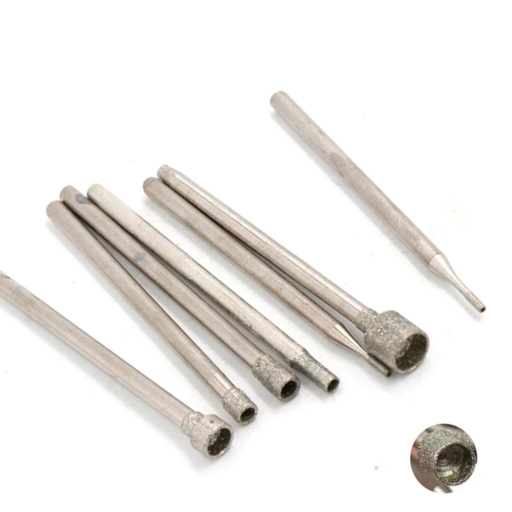 

Grinding Head Diamond Burr Core Diamond Electroplated Silver Engraving Grinding Cemented Carbide Diamond Engraving Head