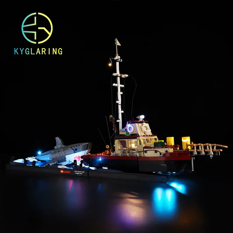 Набор светодиодных светильников Kyglaring для 21350 челюсти блоки строительные игрушки