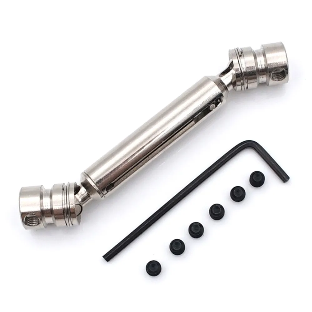 

Metal Rear Middle Drive Shaft Universal Transmission Accessories Kit For Fy-01/02/03/04/05 Wltoys 12428 12423 12628 Rc Car