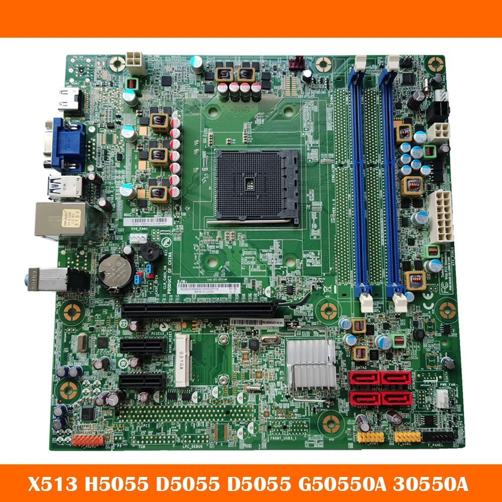 

High Quality Desktop Motherboard For Lenovo X513 H5055 D5055 D5055 G50550A 30550A CFM2+A78M 5B20H34335 Fully Tested