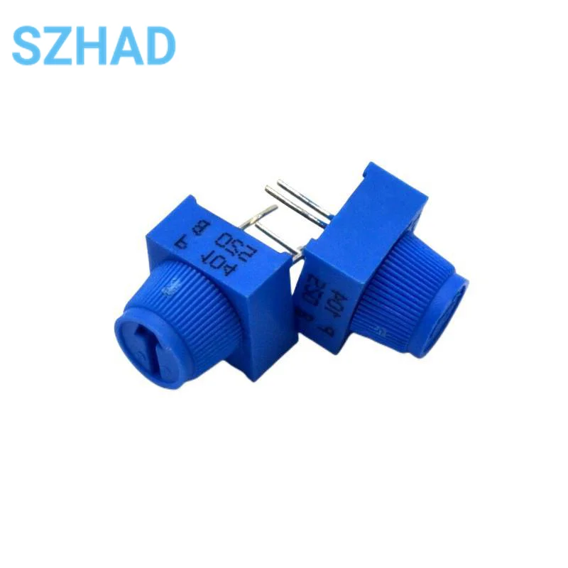 

5PCS 3386P-1-103 10K 1k 2k 5k 10k 20k... 0.5W, 1/2W PC Pins Through Hole Trimmer Potentiometer Cermet 1 Turn Top Adjustment