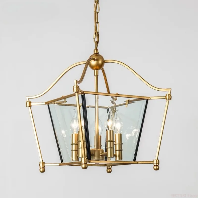 Сельские подвесные светильники в американском стиле для ресторана кованые