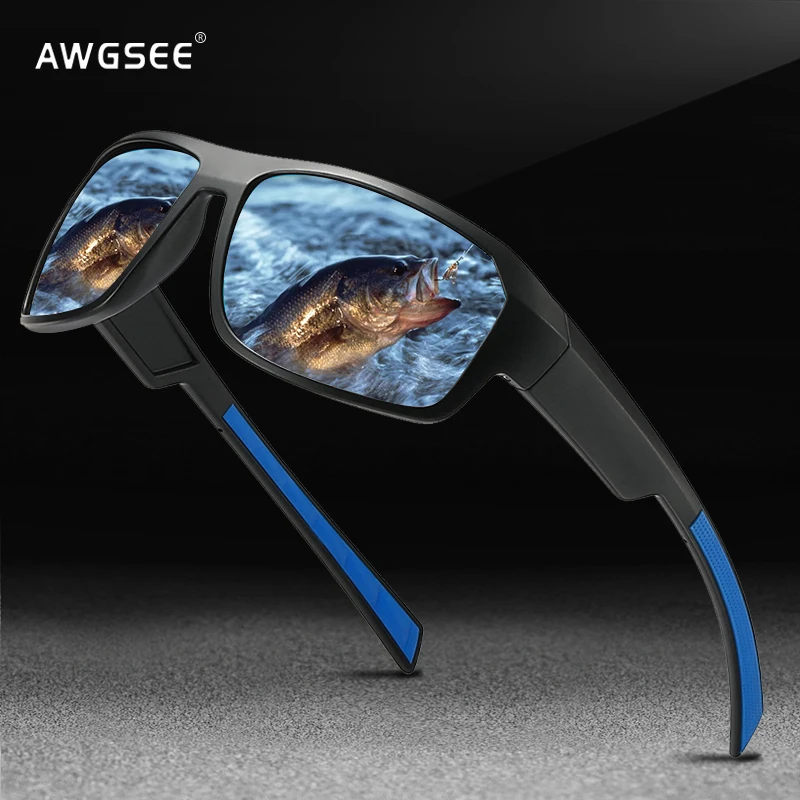 

Солнцезащитные очки Мужские ультралегкие, поляризационные, для спорта, рыбалки, путешествий, вождения, 100% защита от ультрафиолета