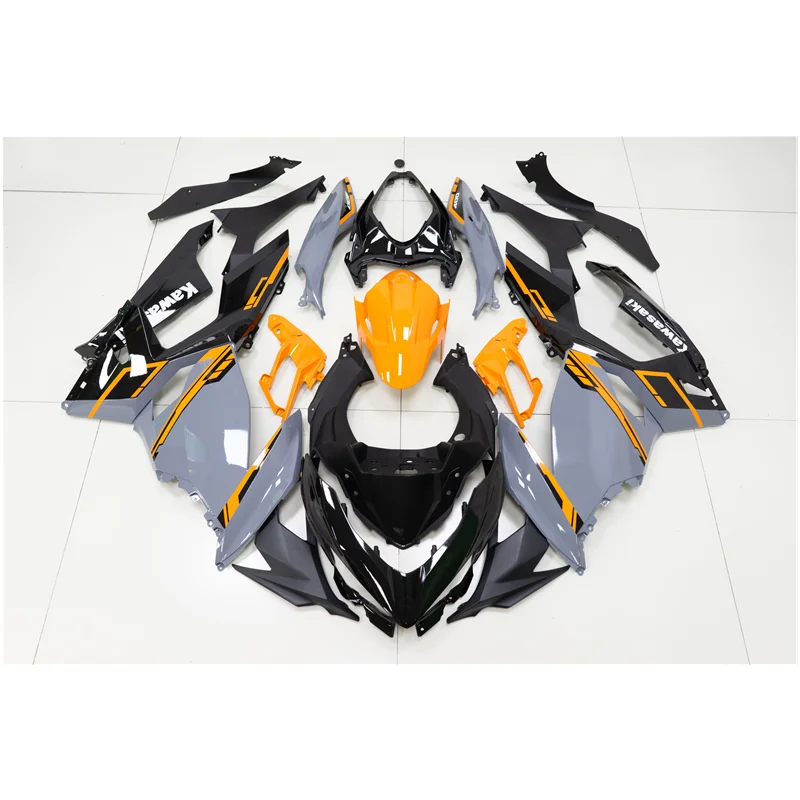 

Высококачественный НОВЫЙ ABS инъекционный пластик полный комплект обтекателей для Ninja400 Ninja 400 ZX-4R 2018 2019 2020 кузов зеленый