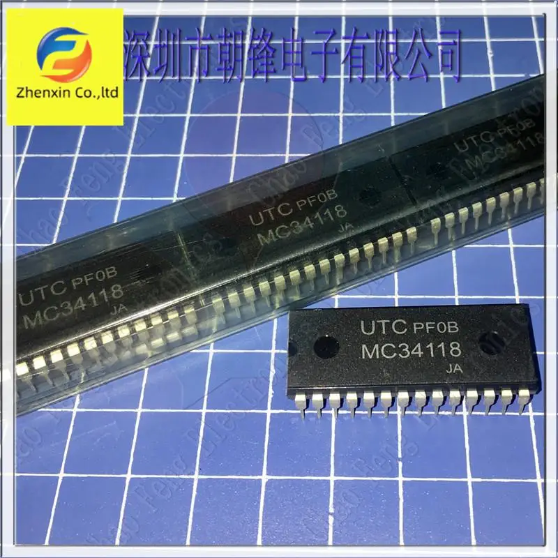 

10pcs original new MC34118 UTC 34118 DIP28