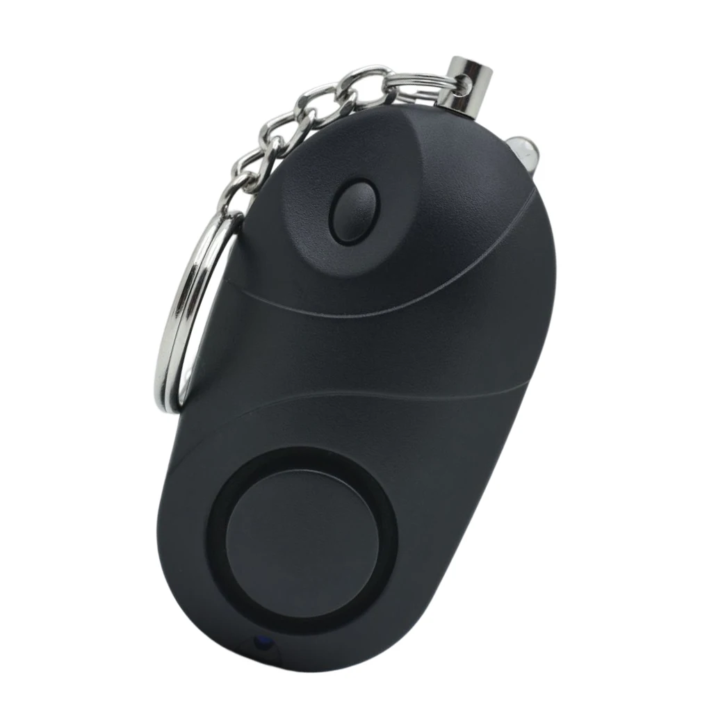 

Sound Personal Alarm with LED Light 130dB Women Keychain