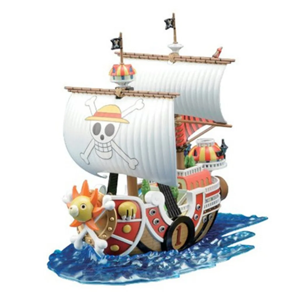 

Bandai Genuine One Piece Anime Thousand Sunny Action Figures Collectible Model 20th Anniversary Super Alloy Toys Gifts for Kids