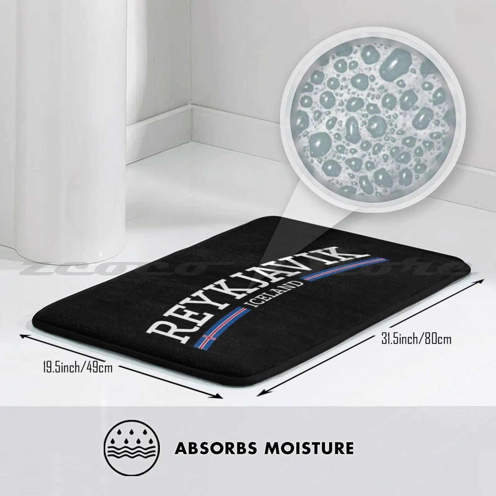 Мягкий Нескользящий Коврик-коврик для путешествий в Европу