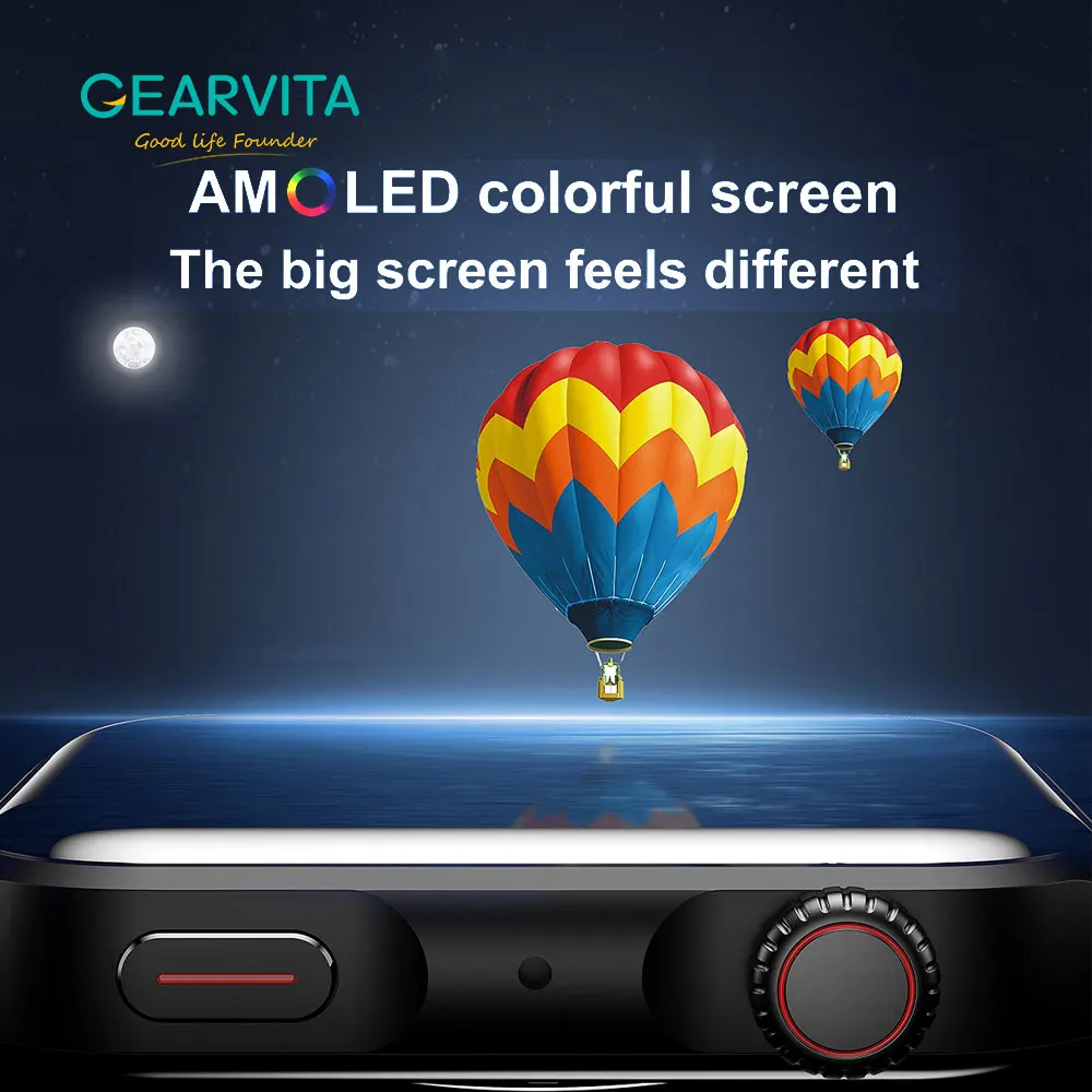 Смарт-часы AMOLED Ultra HD Always-on Display 1 78 дюйма Bluetooth Call IP68 Водонепроницаемый Мужчины