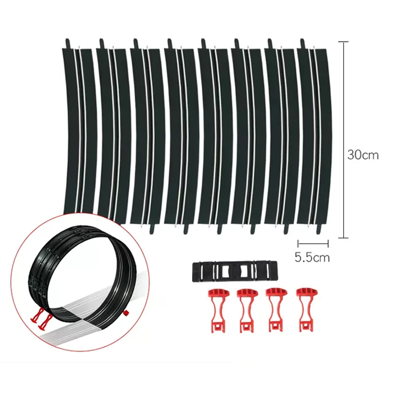 Rera Go Curve Loop Set Track Section Part 1 43 Slot Car Racing Accessory