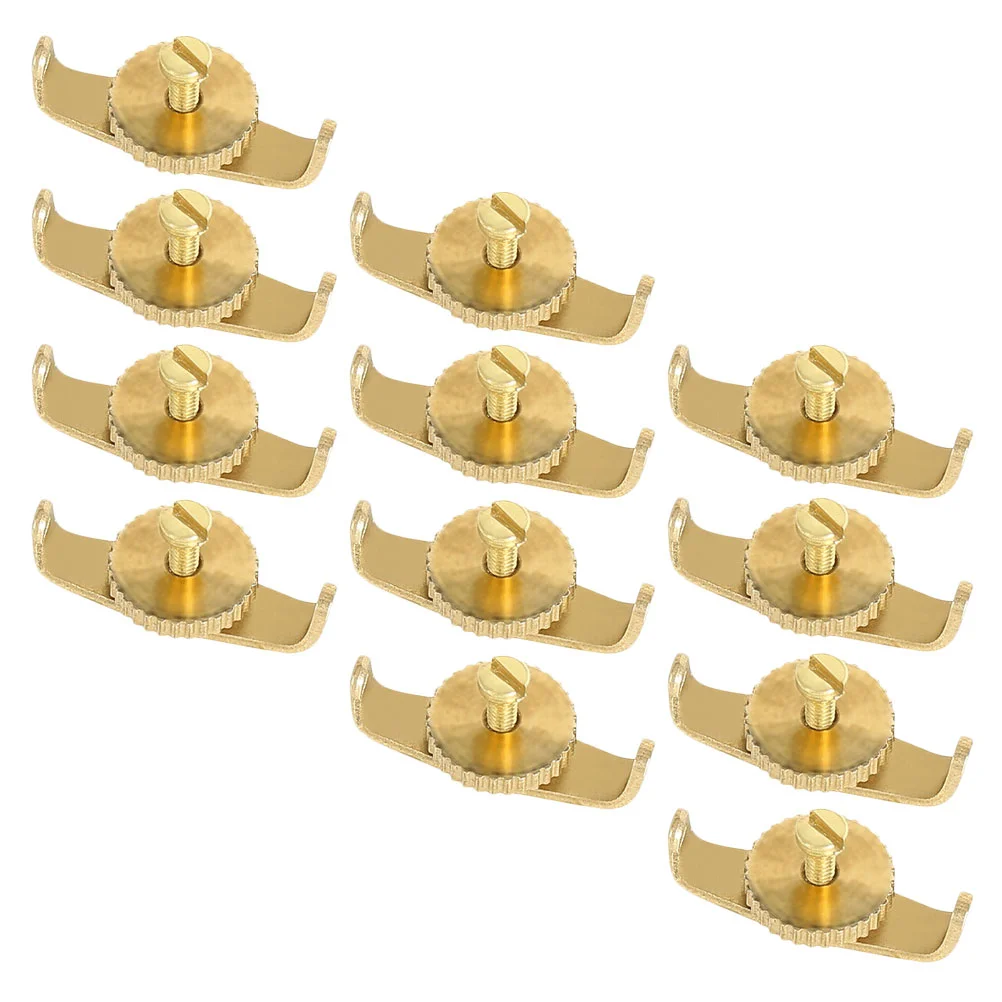 

12 Pcs Erhu Fine-tuning Replacement Accessories Specialty Tools Premium Tuners Bass Guitar Copper Adjustment Repair