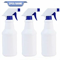 3pc 500ml plastic spray bottle plant flower watering sprayer household watering bottle succulents kettle garden supplies