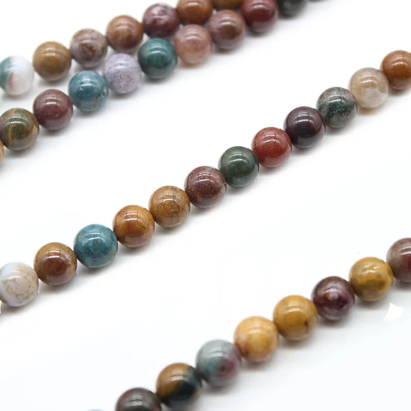 Рисунок 6 - Бусины из натурального камня Jaspers