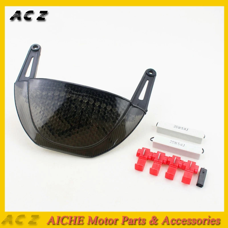 

Задсветильник для Honda CBR600RR CBR 600 RR 2007 2008 2009 2010 2011 2012, Тормозные Сигналы поворота, встроенная светодиодсветильник лампа