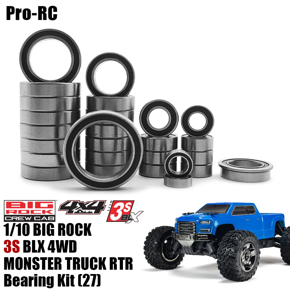 Для Arrma 1/10 Big Rock 3S BLX 4WD комплект герметичных подшипников 27 шт.