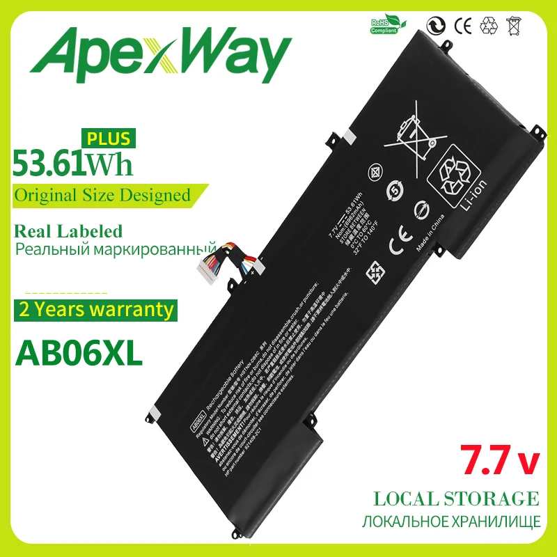 

ApexWay new AB06XL laptop Battery for HP ENVY 13-AD020TU 13-AD019TU 13-AD106TU 13-AD108TU HSTNN-DB8C 921408-2C1 921438-855 TPN-I