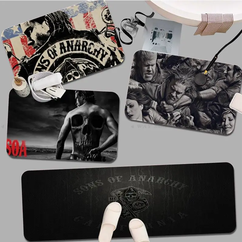 

Sons of Anarchy Floor Mat Floor Mat Non-Slip Laundry Room Mat Laundry Decor Balcony Child Living Room Alfombra