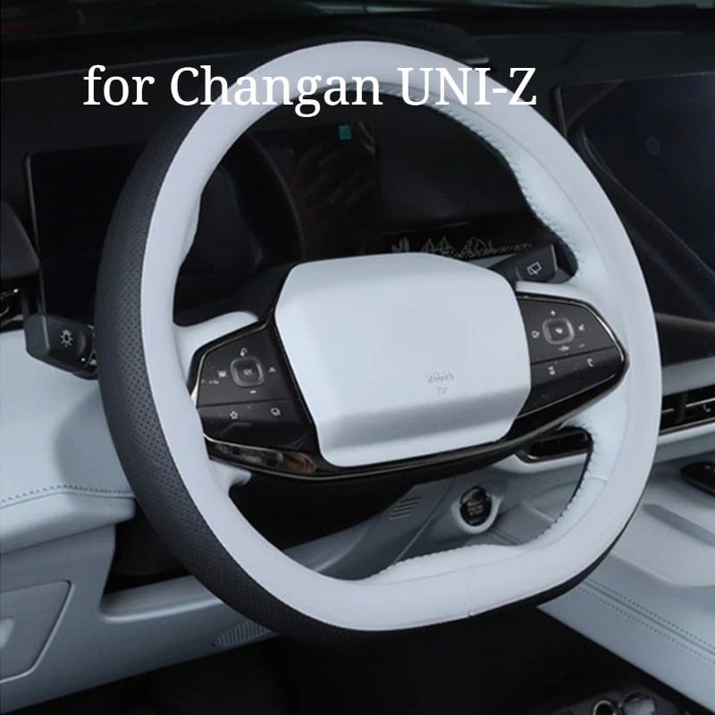 Фото Специальный моющийся чехол на руль для Changan UNI-Z — защитный аксессуар для внутренней модификации одного цвета №2