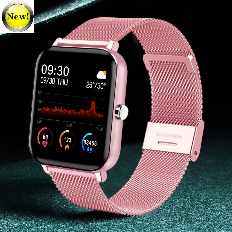 

2022NEW Sport Fitness Smart Watch Women Men Smartwatch For Android iOS Smart Clock Watch Waterproof Fitness Tracker Smart-Watch