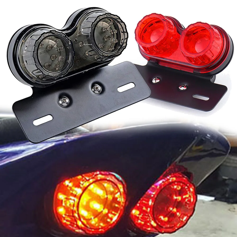 

40 светодиодный подставка для номерного знака для мотоцикла