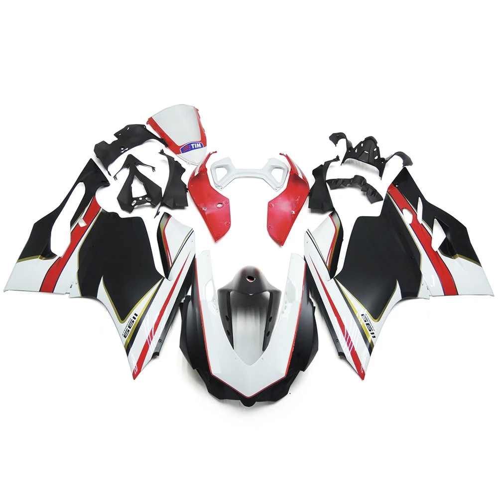 

Motorcycle Fairing Kit ABS Plastic Injection Body Full Bodykits Accessories For DUCATI 899 1199 Panigale 2012 2013 2014 Cowling