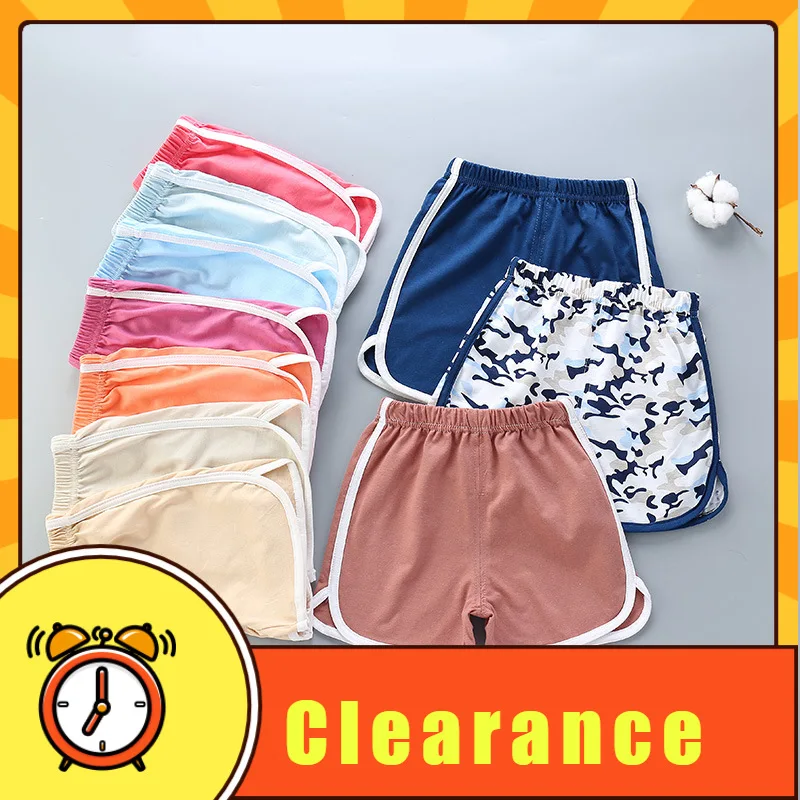 

Summer Kids Shorts Boys Girls Shorts Casual Bottom Children Sports Clothes
