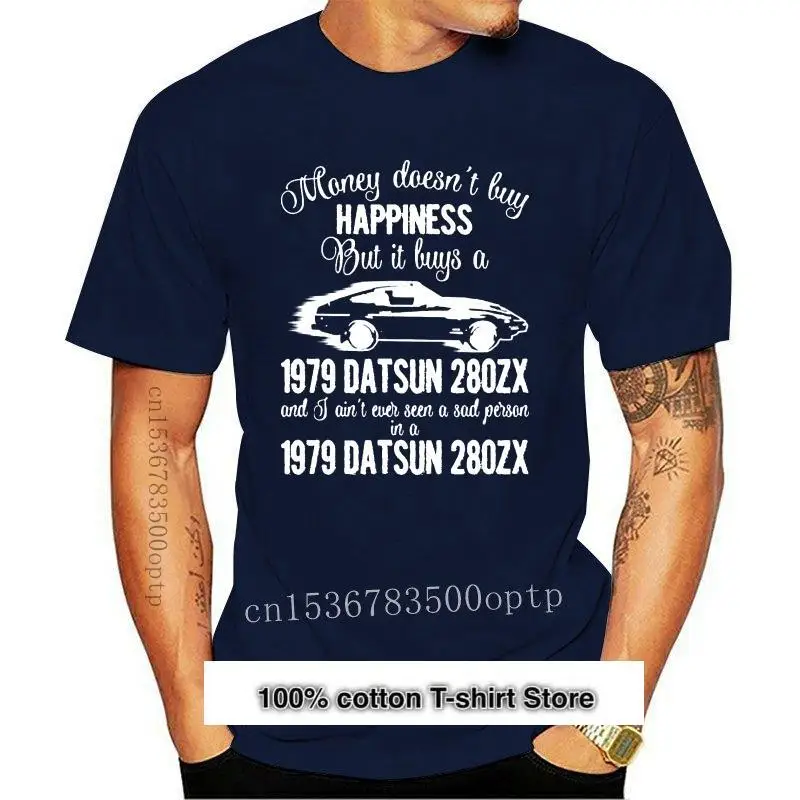 

Datsun-Camiseta 1979 Zx Money покупает доволен, но покупает, топы для модников, базовые модели, 280