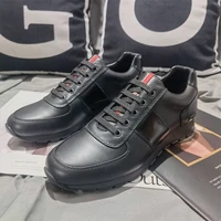 luxury mens british style sneakers business brand four seasons all match casual shoes for men