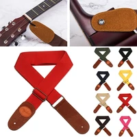 new musical instrument part portable multi color adjustable guitar accessories guitar strap guitar belts