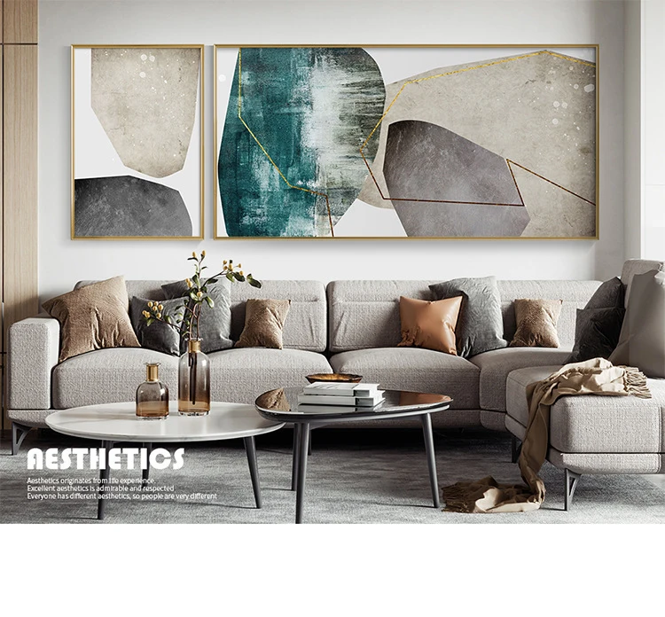 

Абстрактная мраморная текстура, холст, постер с рамкой, домашний декор, Настенная картина, современный цветной блок, золотая линия, Скандина...