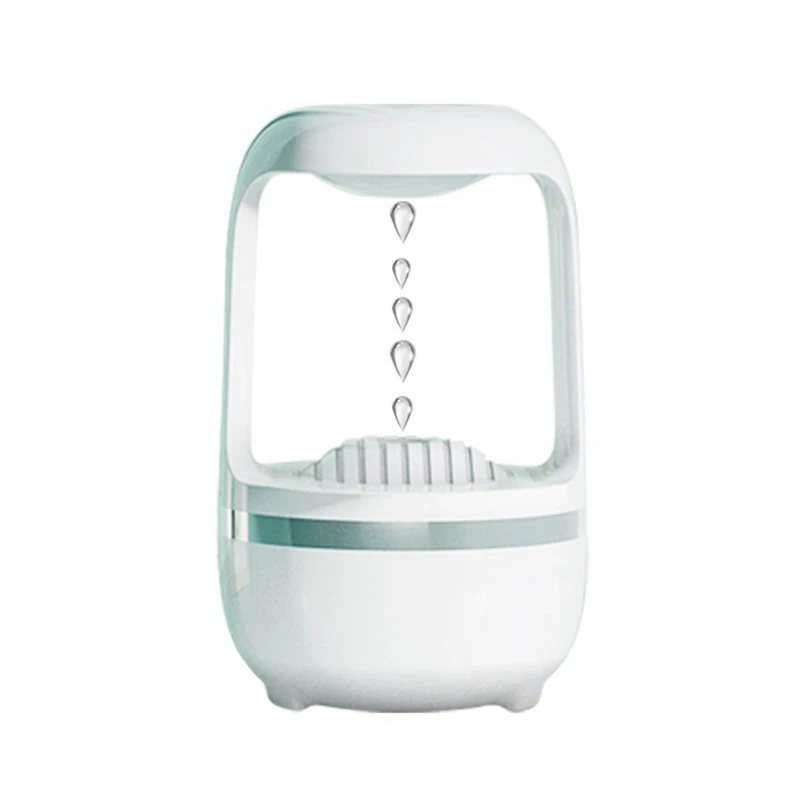

500Ml Air Humidifier Desktop Anti-Gravity Water Drop Ultrasonic Cool Mist Maker Humidifier For Office Bedroom